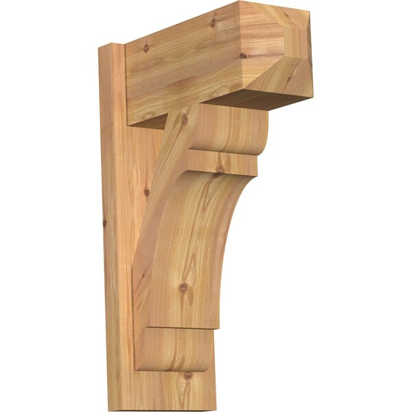 Ekena Millwork Olympic Craftsman Smooth Outlooker, Western Red Cedar, 7 1/2"W x 16"D x 24"H OUT08X16X24OLY04SWR - main